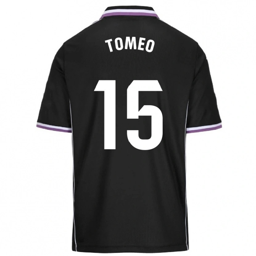 Danxen Dámské Pablo Tomeo #15 Fialová Černá Daleko Hráčské Dresy 2025/26 Dres