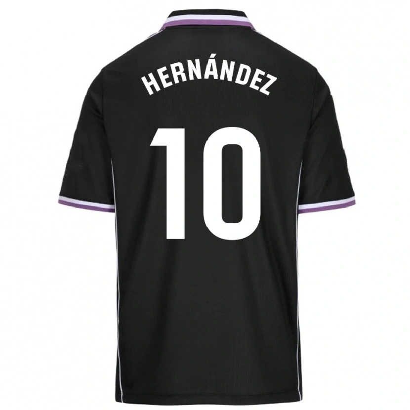 Danxen Dámské Celia Hernández Cordero #10 Fialová Černá Daleko Hráčské Dresy 2025/26 Dres
