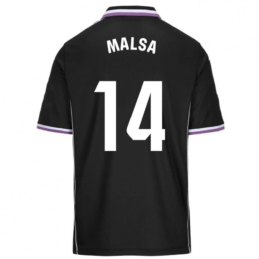 Danxen Dámské Mickaël Malsa #14 Fialová Černá Daleko Hráčské Dresy 2025/26 Dres