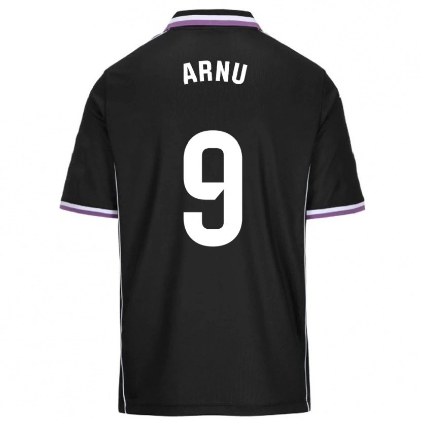 Danxen Dámské Adrián Arnu #9 Fialová Černá Daleko Hráčské Dresy 2025/26 Dres