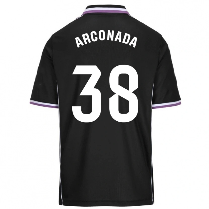 Danxen Dámské Diego Arconada #38 Fialová Černá Daleko Hráčské Dresy 2025/26 Dres