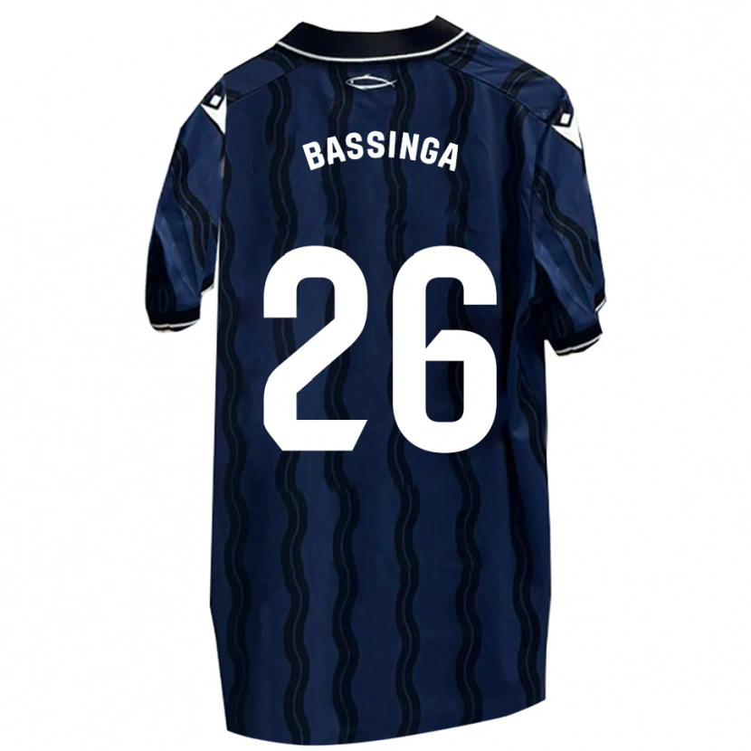Danxen Dámské Aboubacar Bassinga #26 Tmavě Modrá Černá Daleko Hráčské Dresy 2025/26 Dres