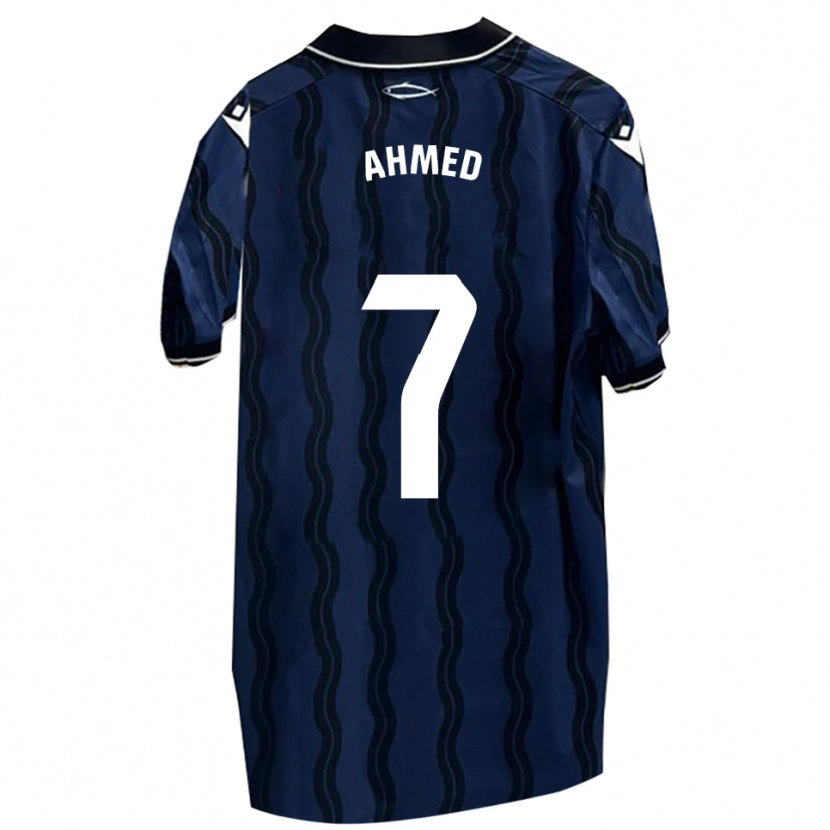 Danxen Dámské Aisar Ahmed #7 Tmavě Modrá Černá Daleko Hráčské Dresy 2025/26 Dres