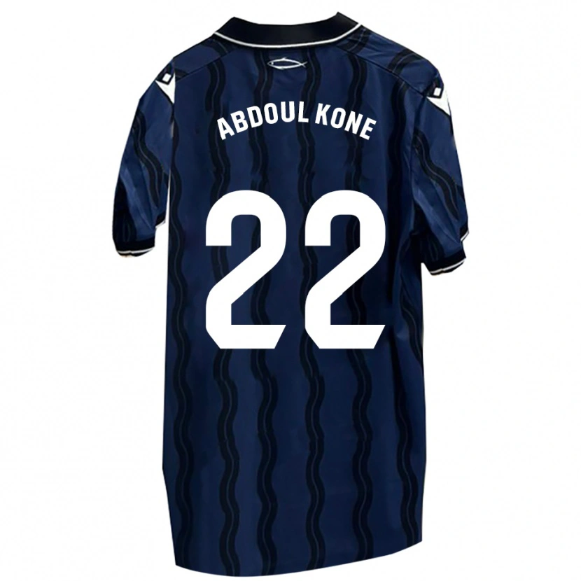 Danxen Dámské Kialy Abdoul Kone #22 Tmavě Modrá Černá Daleko Hráčské Dresy 2025/26 Dres