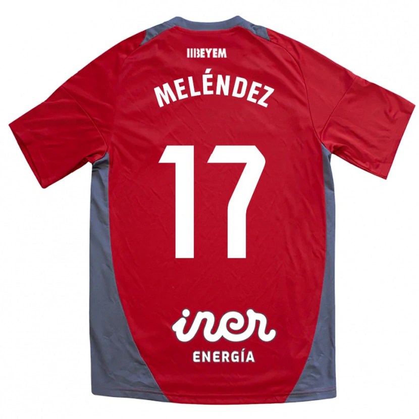 Danxen Dámské Ale Meléndez #17 Červená Šedá Daleko Hráčské Dresy 2025/26 Dres