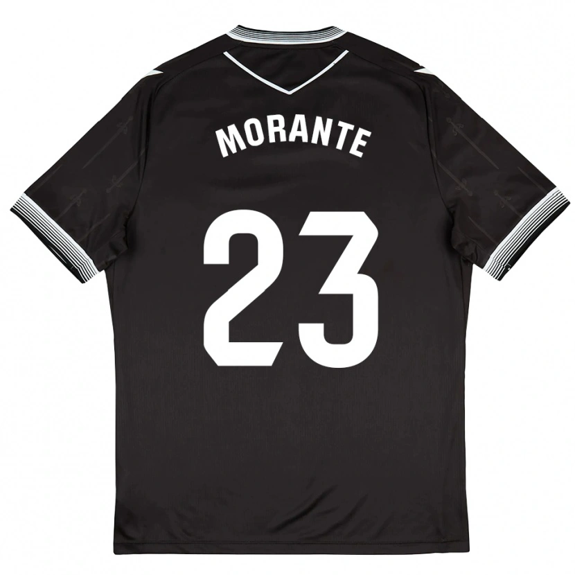 Danxen Dámské Iván Morante #23 Černá Bílá Daleko Hráčské Dresy 2025/26 Dres