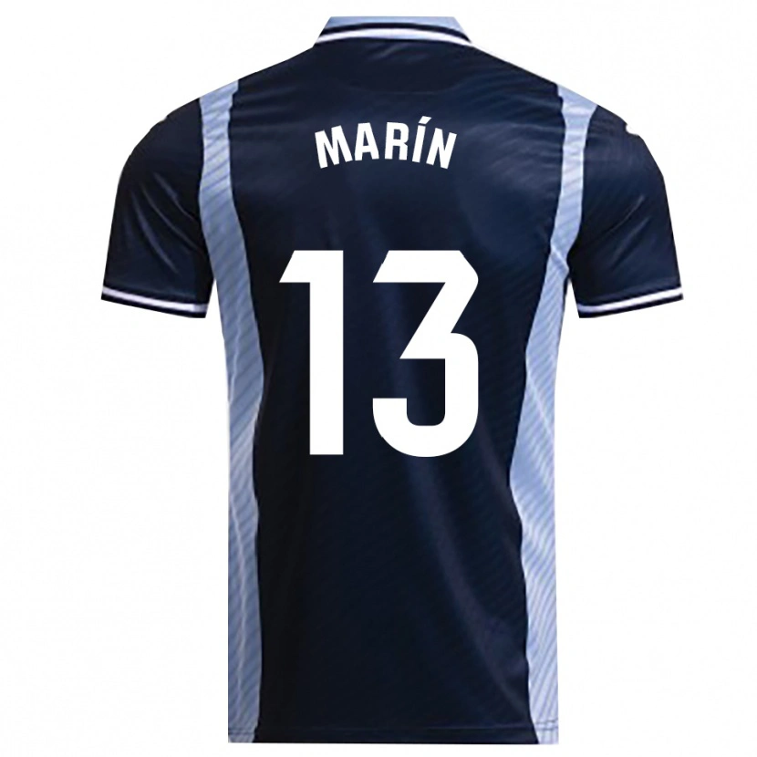 Danxen Dámské Carlos Marín #13 Tmavě Modrá Nebesky Modrá Daleko Hráčské Dresy 2025/26 Dres