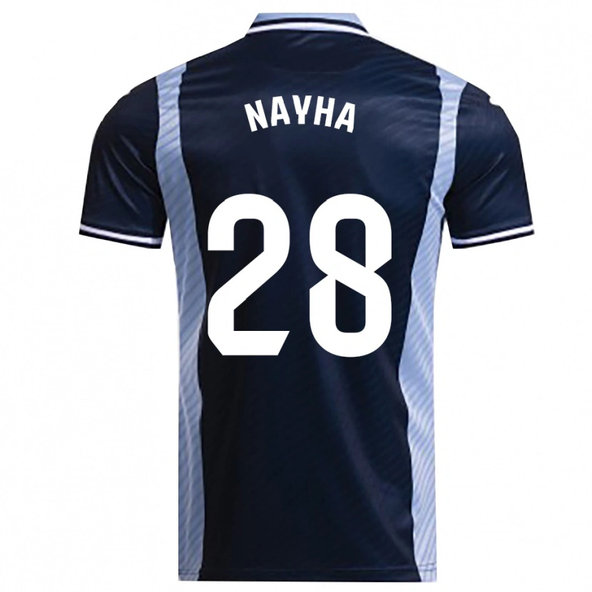 Danxen Dámské Nayha Torrejón Moreno #28 Tmavě Modrá Nebesky Modrá Daleko Hráčské Dresy 2025/26 Dres