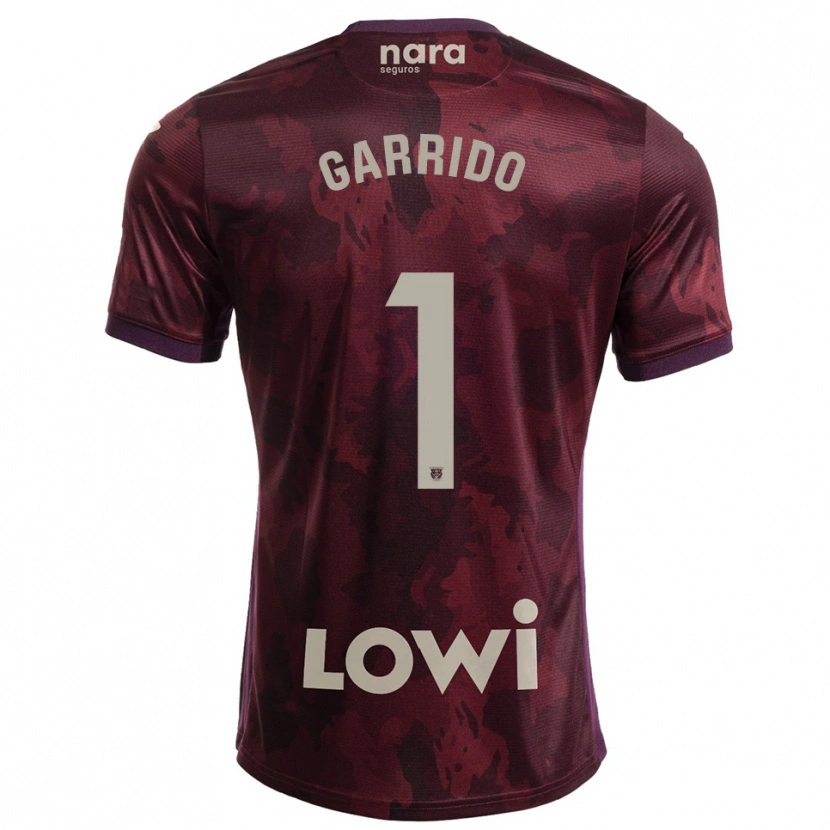Danxen Dámské Javi Garrido #1 Burgundská Bílá Daleko Hráčské Dresy 2025/26 Dres