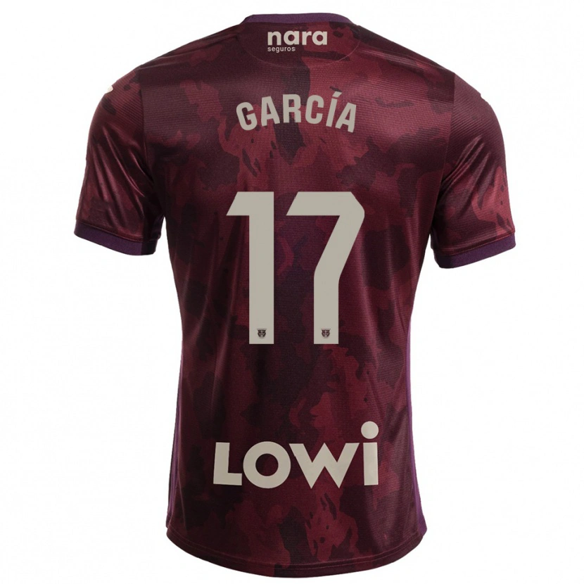 Danxen Dámské Naim García #17 Burgundská Bílá Daleko Hráčské Dresy 2025/26 Dres