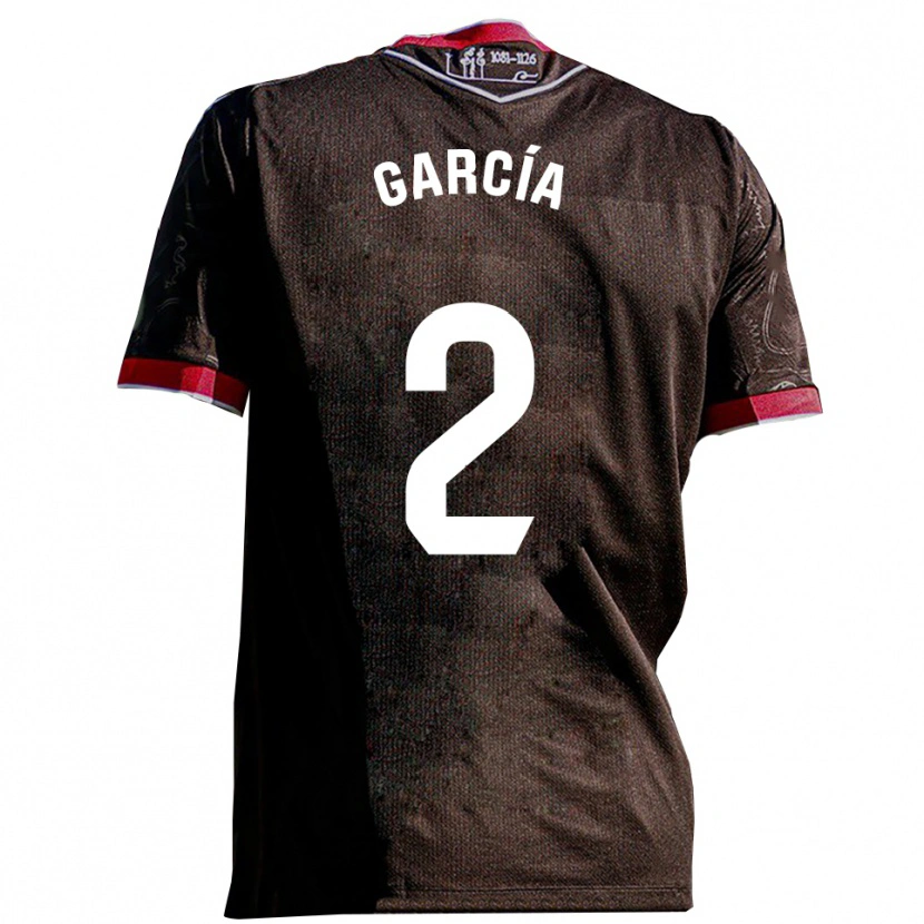 Danxen Dámské Víctor García #2 Černá Červená Daleko Hráčské Dresy 2025/26 Dres