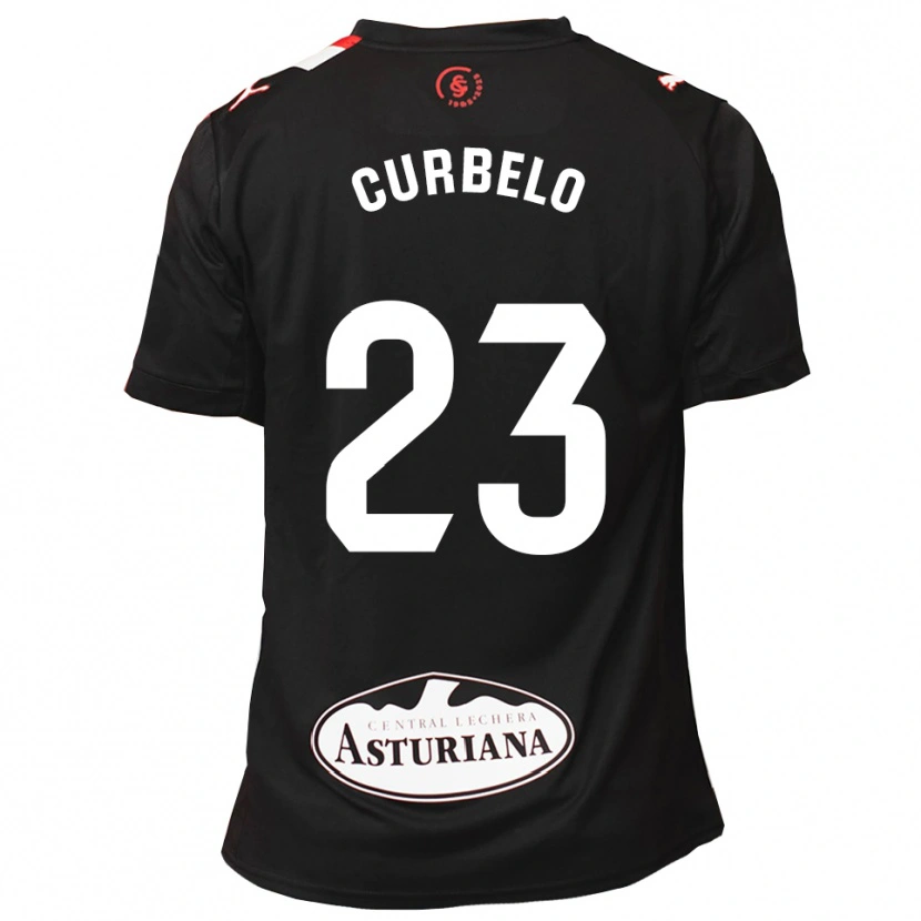 Danxen Dámské Eric Curbelo #23 Černá Bílá Daleko Hráčské Dresy 2025/26 Dres