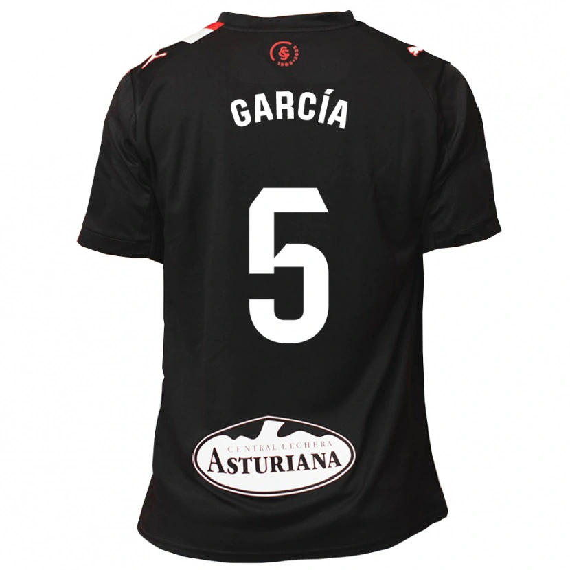 Danxen Dámské Pablo García #5 Černá Bílá Daleko Hráčské Dresy 2025/26 Dres