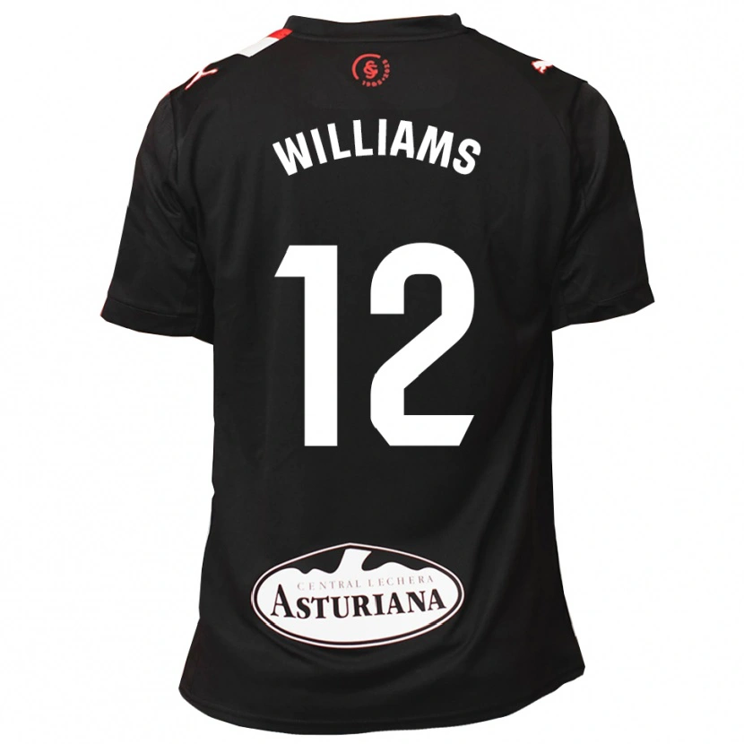 Danxen Dámské Aaron Williams #12 Černá Bílá Daleko Hráčské Dresy 2025/26 Dres