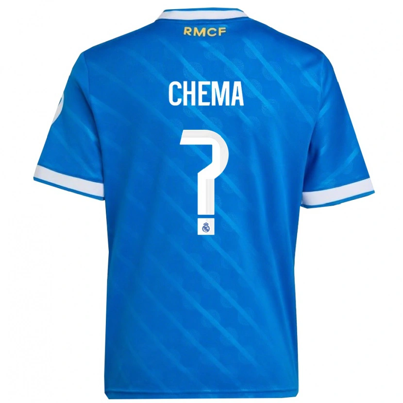 Danxen Dámské Chema #0 Modrá Bílá Třetí Hráčské Dresy 2025/26 Dres