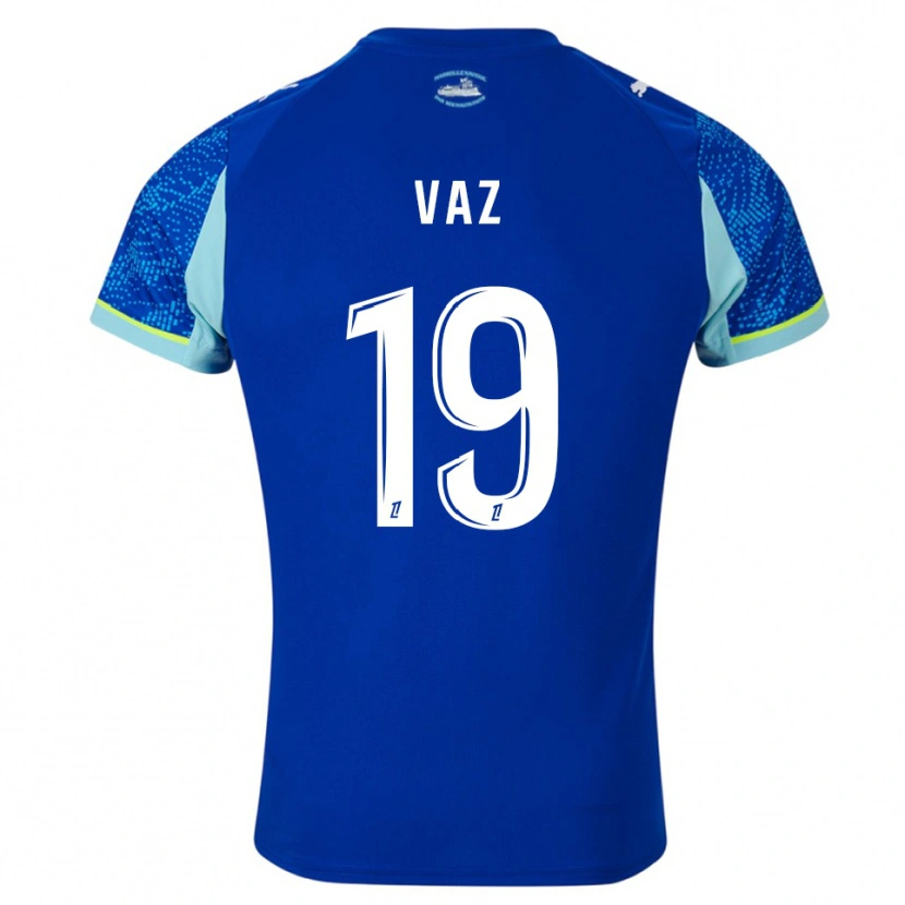 Danxen Dámské Robinio Vaz #19 Nebesky Modrá Bílá Třetí Hráčské Dresy 2025/26 Dres