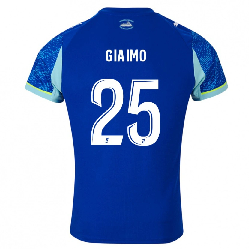 Danxen Dámské Carla Giaimo #25 Nebesky Modrá Bílá Třetí Hráčské Dresy 2025/26 Dres