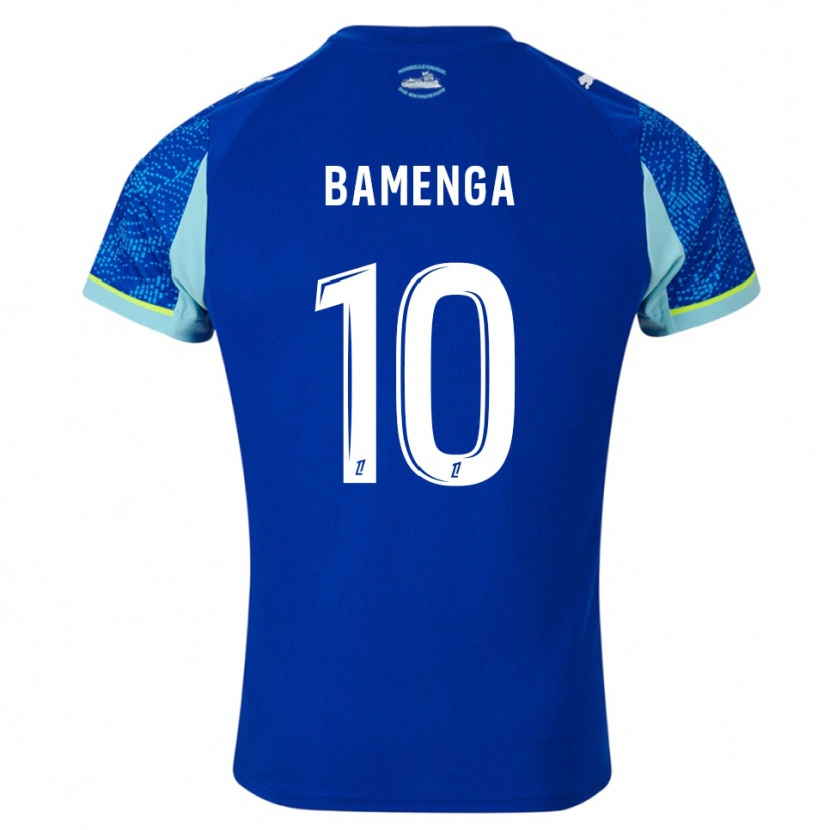 Danxen Dámské Naomie Bamenga #10 Nebesky Modrá Bílá Třetí Hráčské Dresy 2025/26 Dres