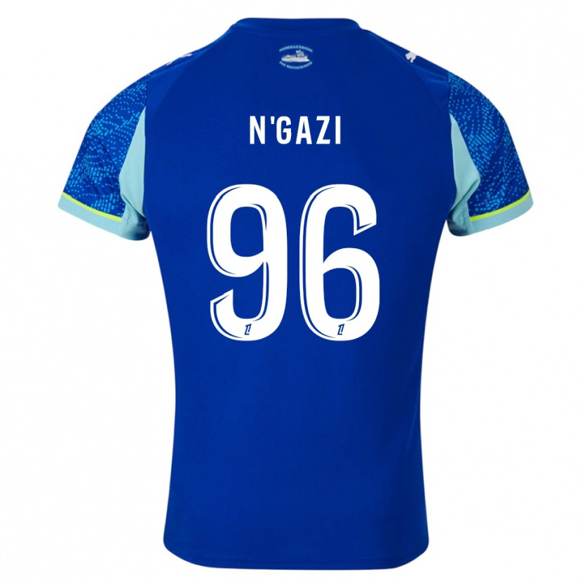 Danxen Dámské Chloé N'gazi #96 Nebesky Modrá Bílá Třetí Hráčské Dresy 2025/26 Dres