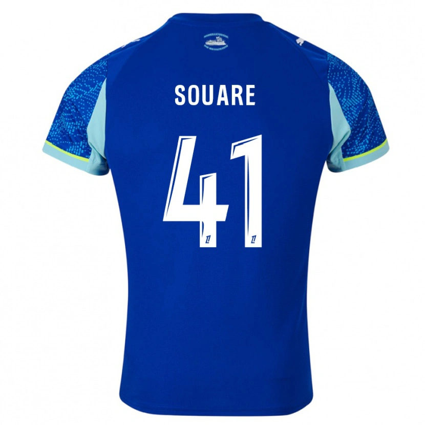 Danxen Dámské Cheick Souare #41 Nebesky Modrá Bílá Třetí Hráčské Dresy 2025/26 Dres