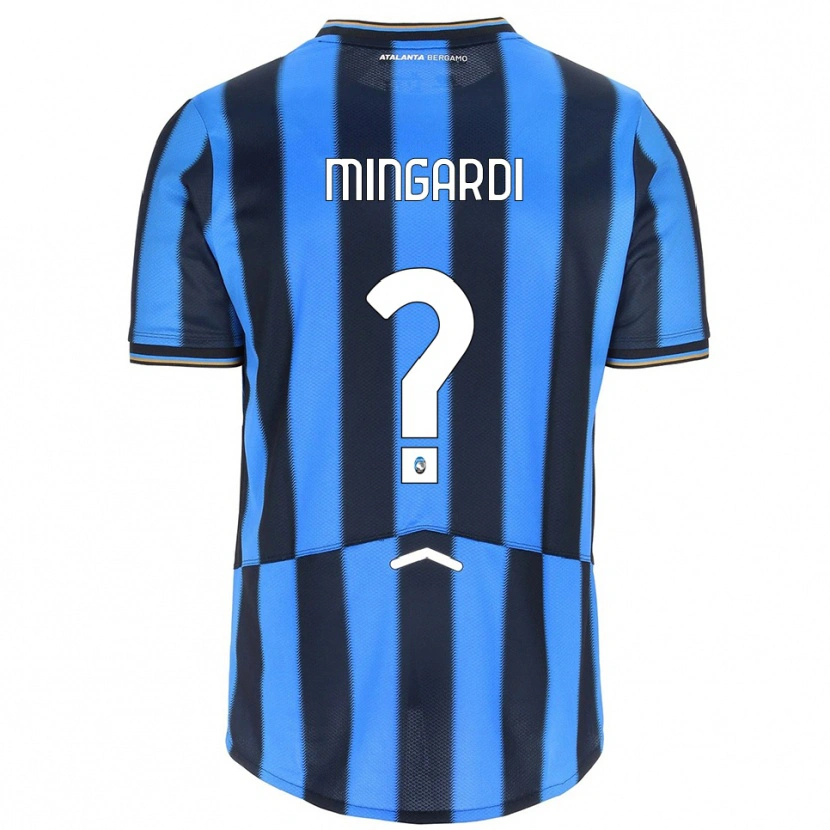 Danxen Dětské Davide Mingardi #0 Nebesky Modrá Černá Domů Hráčské Dresy 2025/26 Dres