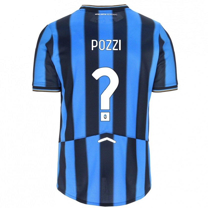 Danxen Dětské Federico Pozzi #0 Nebesky Modrá Černá Domů Hráčské Dresy 2025/26 Dres