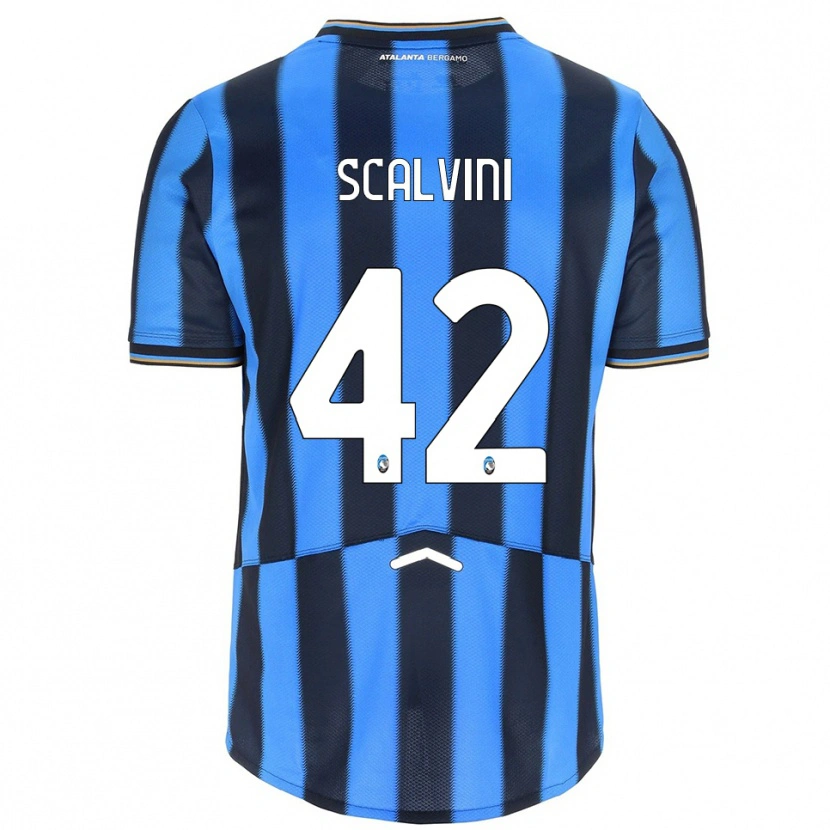 Danxen Dětské Giorgio Scalvini #42 Nebesky Modrá Černá Domů Hráčské Dresy 2025/26 Dres