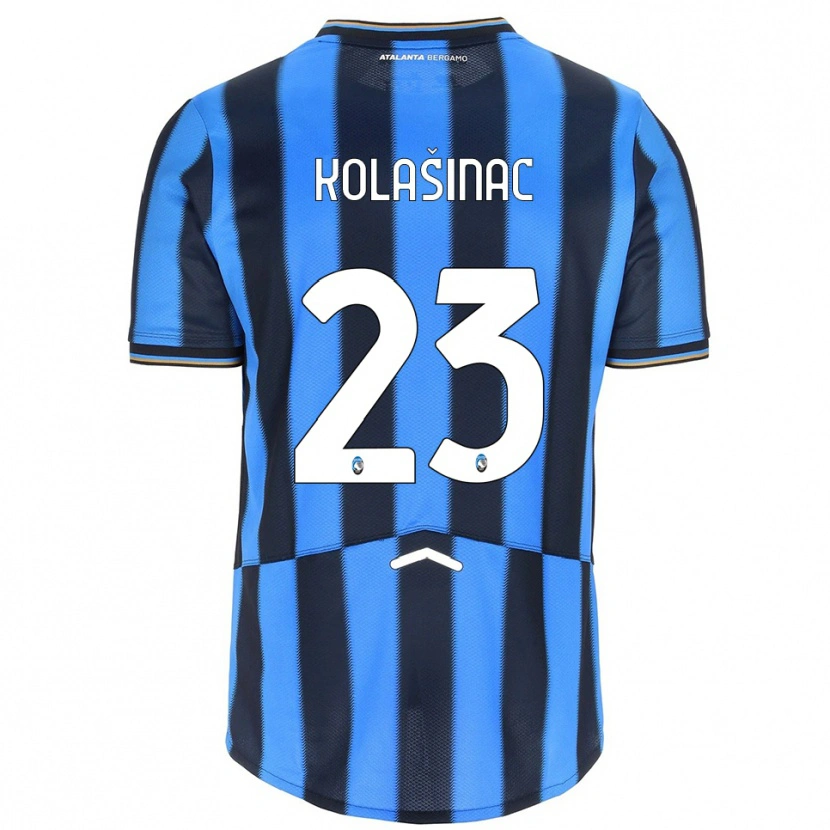 Danxen Dětské Sead Kolasinac #23 Nebesky Modrá Černá Domů Hráčské Dresy 2025/26 Dres