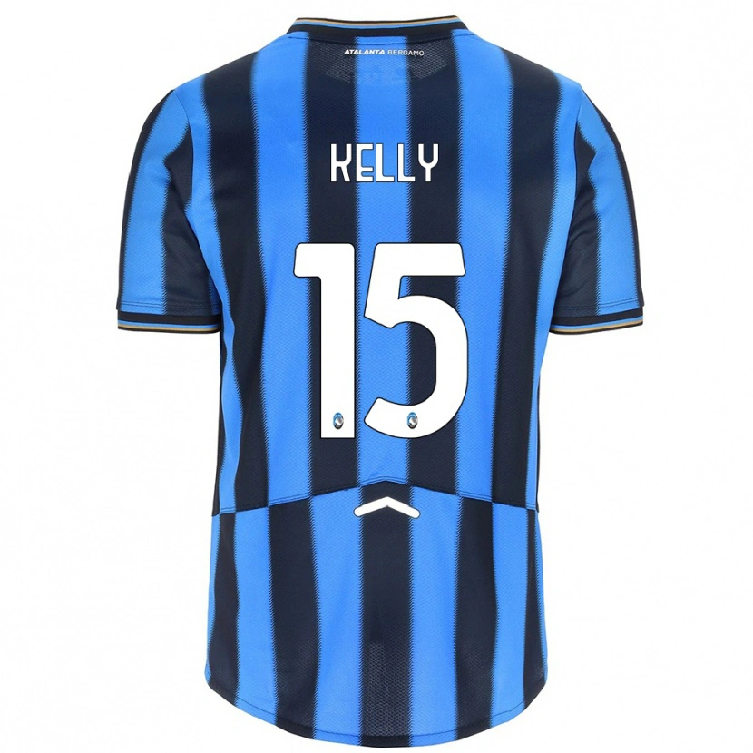Danxen Dětské Maegan Kelly #15 Nebesky Modrá Černá Domů Hráčské Dresy 2025/26 Dres