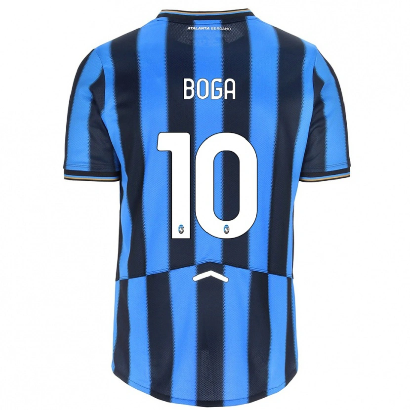Danxen Dětské Jeremie Boga #10 Nebesky Modrá Černá Domů Hráčské Dresy 2025/26 Dres