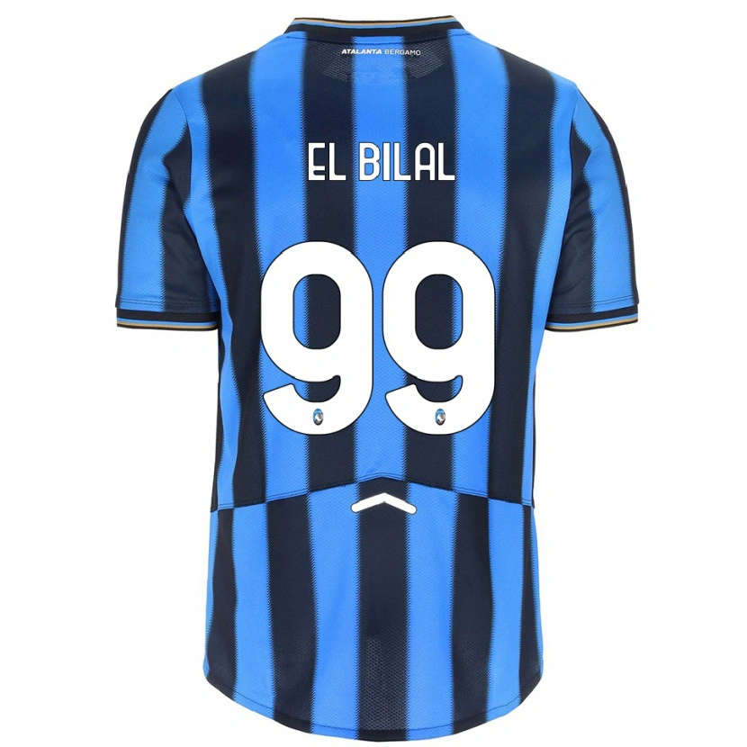 Danxen Dětské El Bilal Touré #99 Nebesky Modrá Černá Domů Hráčské Dresy 2025/26 Dres