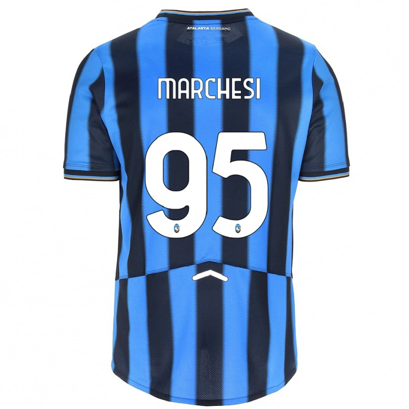 Danxen Dětské Silvia Marchesi #95 Nebesky Modrá Černá Domů Hráčské Dresy 2025/26 Dres