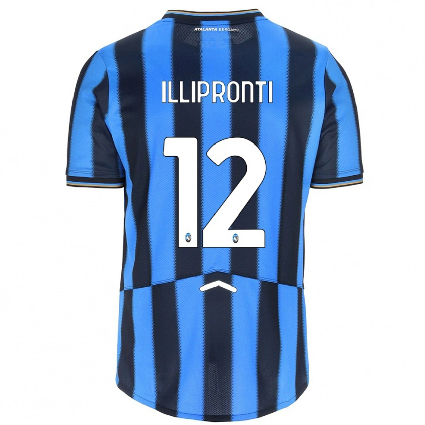 Danxen Dětské Filippo Illipronti #12 Nebesky Modrá Černá Domů Hráčské Dresy 2025/26 Dres