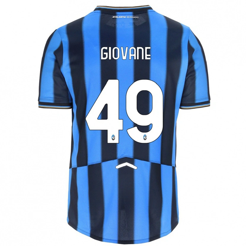 Danxen Dětské Samuel Giovane #49 Nebesky Modrá Černá Domů Hráčské Dresy 2025/26 Dres