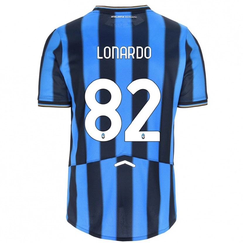 Danxen Dětské Edoardo Lonardo #82 Nebesky Modrá Černá Domů Hráčské Dresy 2025/26 Dres