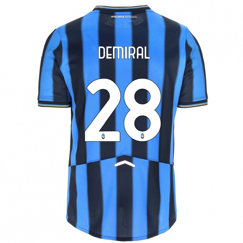 Danxen Dětské Merih Demiral #28 Nebesky Modrá Černá Domů Hráčské Dresy 2025/26 Dres