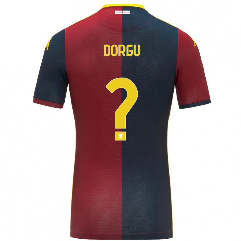 Danxen Dětské Ifenna Dorgu #0 Červená Královská Modř Domů Hráčské Dresy 2025/26 Dres