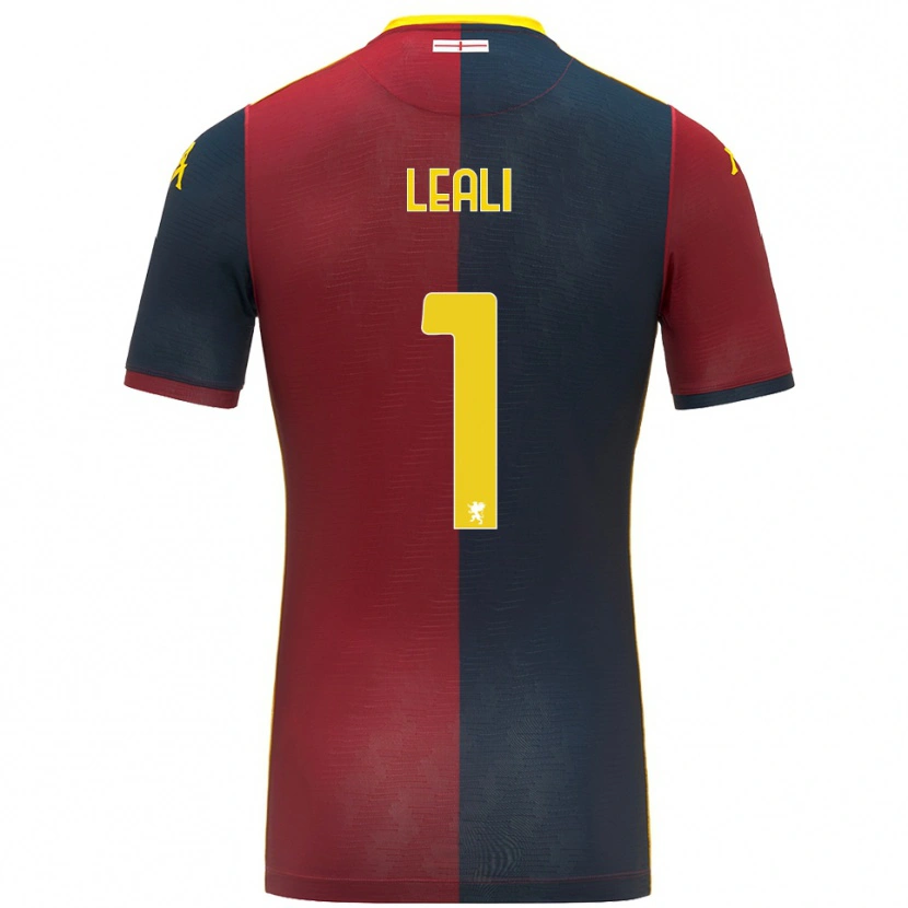 Danxen Dětské Nicola Leali #1 Červená Královská Modř Domů Hráčské Dresy 2025/26 Dres