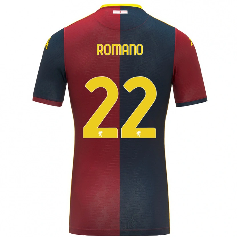Danxen Dětské Andrew Romano #22 Červená Královská Modř Domů Hráčské Dresy 2025/26 Dres
