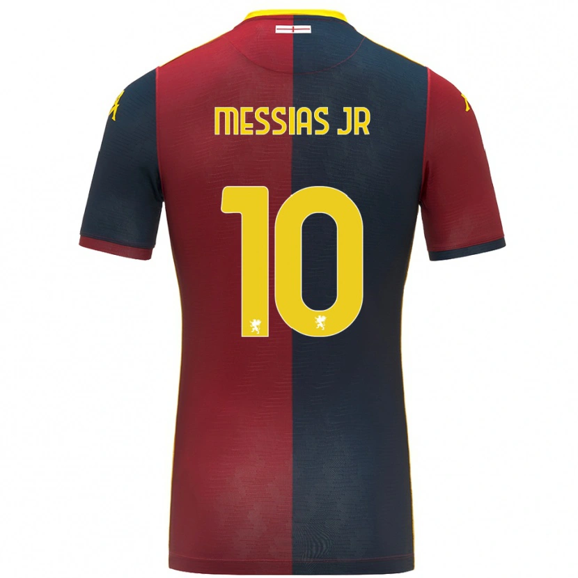Danxen Dětské Junior Messias #10 Červená Královská Modř Domů Hráčské Dresy 2025/26 Dres