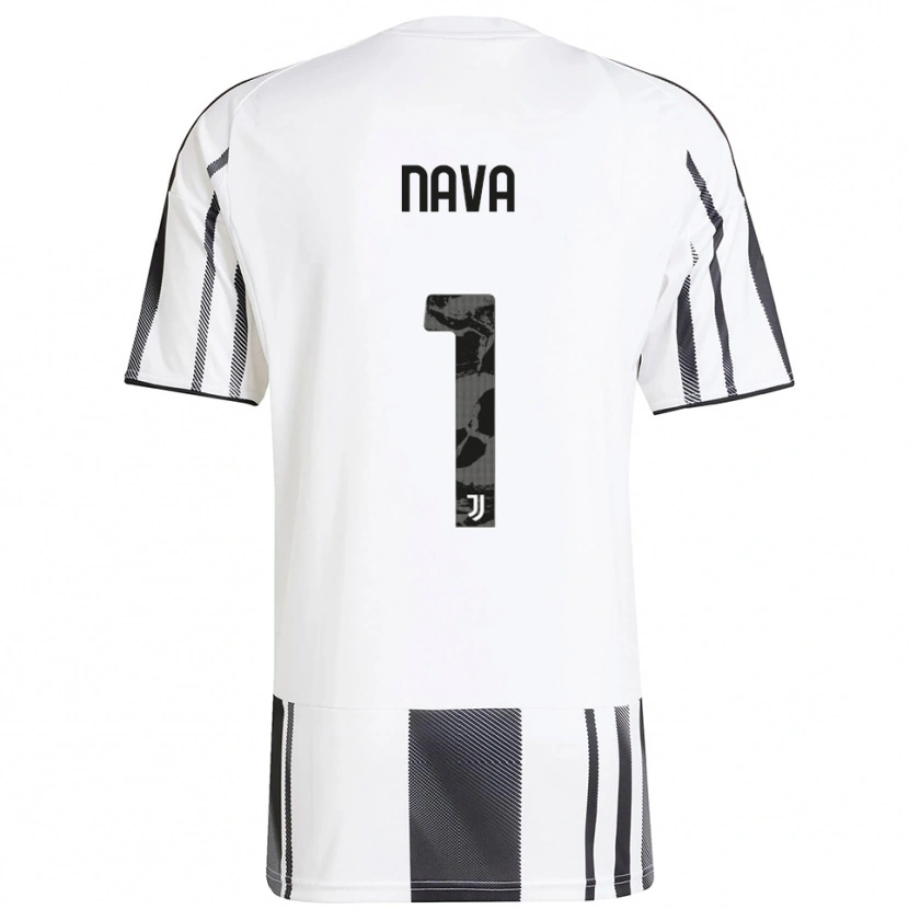 Danxen Dětské Sebastiano Nava #1 Bílá Černá Domů Hráčské Dresy 2025/26 Dres