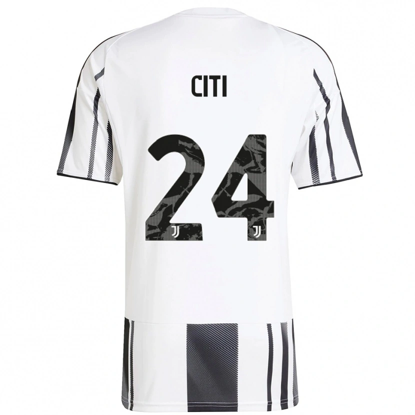 Danxen Dětské Alessandro Citi #24 Bílá Černá Domů Hráčské Dresy 2025/26 Dres