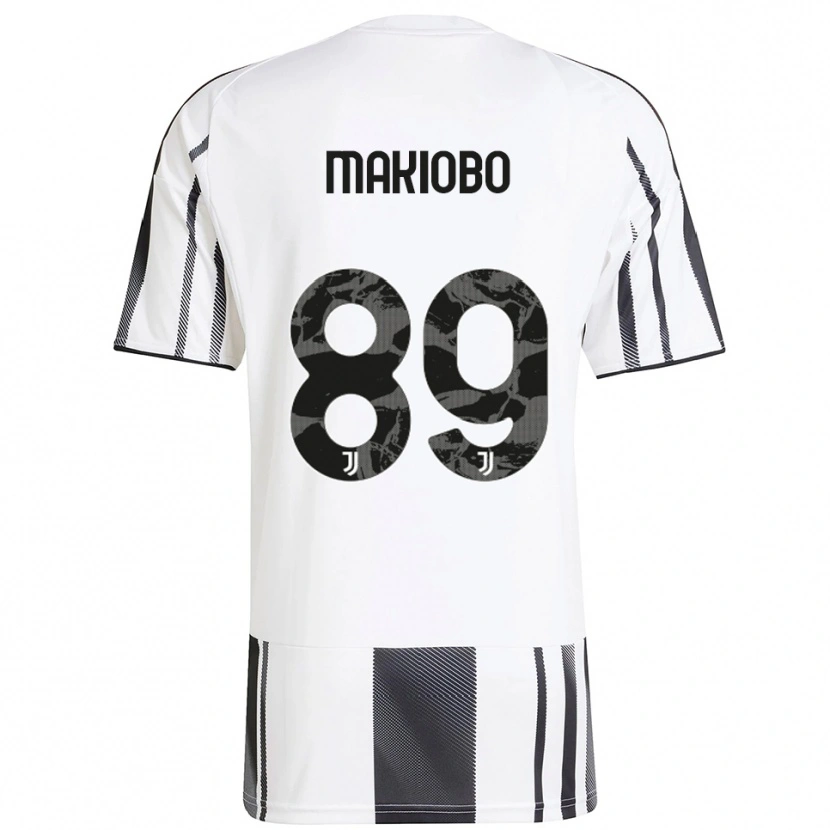 Danxen Dětské Grady Makiobo #89 Bílá Černá Domů Hráčské Dresy 2025/26 Dres