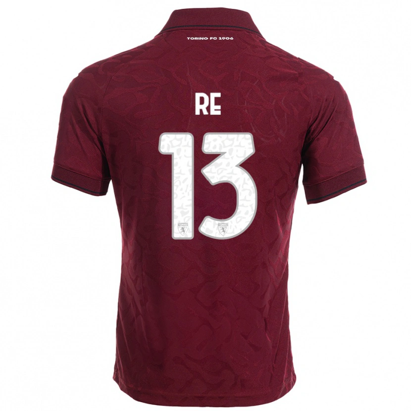 Danxen Dětské Martino Re #13 Burgundská Bílá Domů Hráčské Dresy 2025/26 Dres