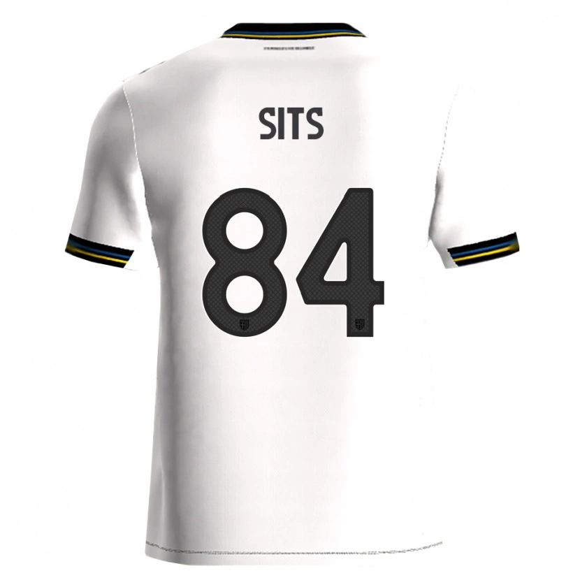 Danxen Dětské Dario Sits #84 Bílá Černá Domů Hráčské Dresy 2025/26 Dres