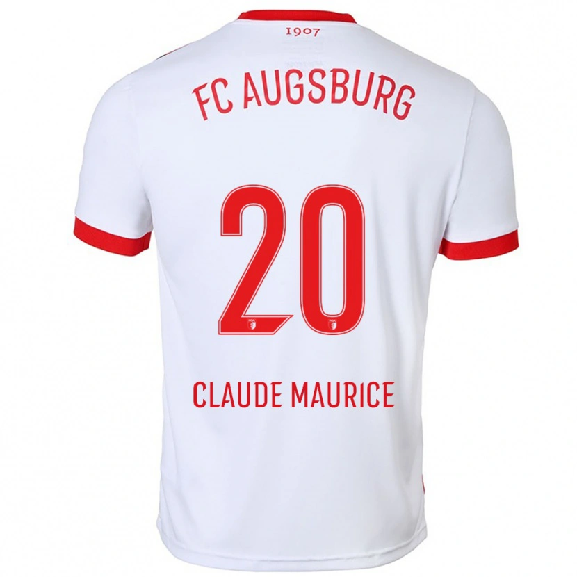 Danxen Dětské Alexis Claude-Maurice #20 Bílá Červená Domů Hráčské Dresy 2025/26 Dres