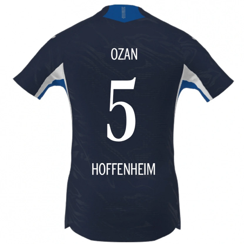 Danxen Dětské Ozan Kabak #5 Námořnická Modř Bílá Domů Hráčské Dresy 2025/26 Dres