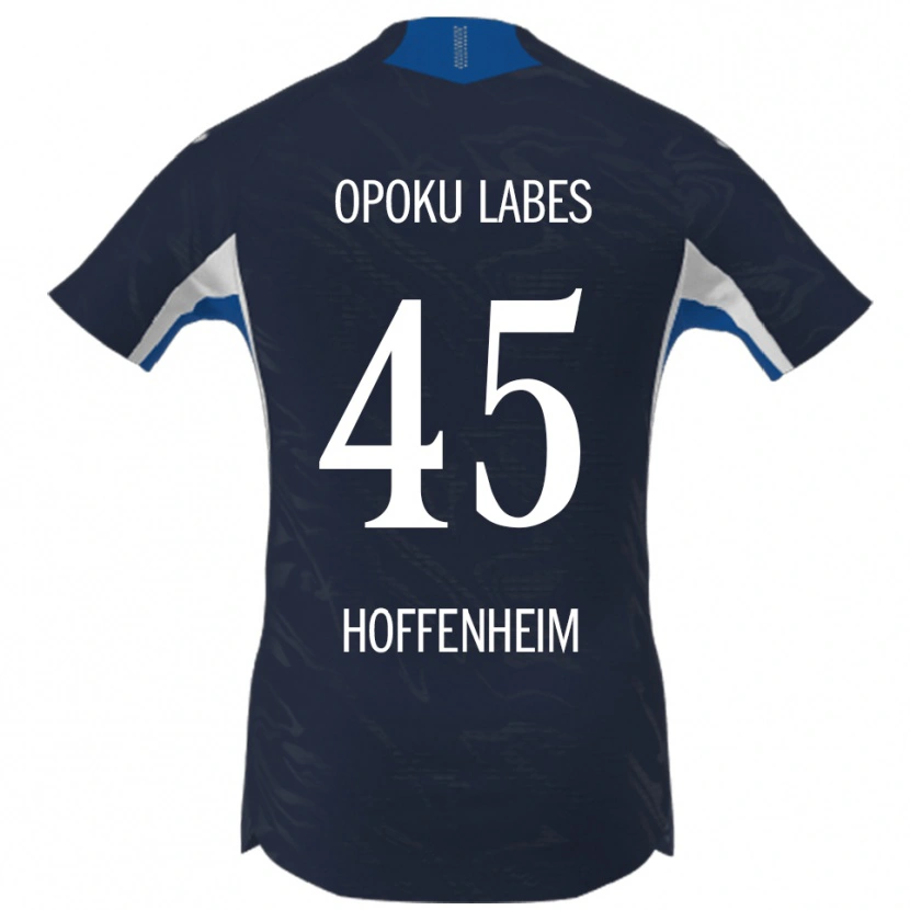 Danxen Dětské Ben Opoku Labes #45 Námořnická Modř Bílá Domů Hráčské Dresy 2025/26 Dres