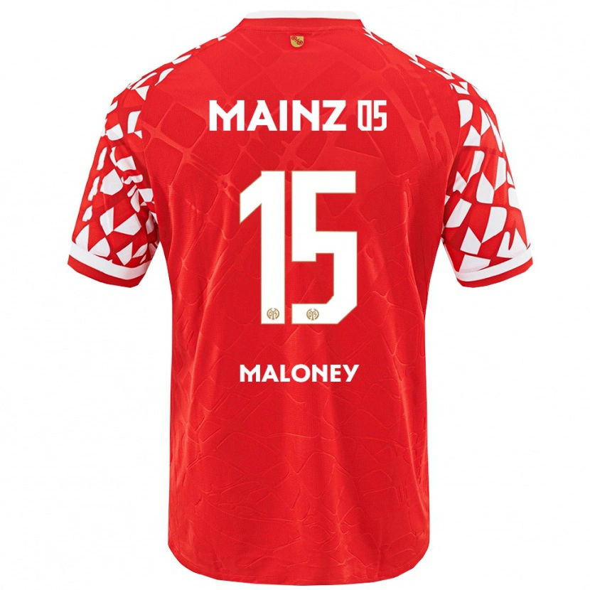 Danxen Dětské Lennard Maloney #15 Červená Bílá Domů Hráčské Dresy 2025/26 Dres