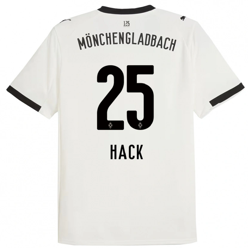 Danxen Dětské Robin Hack #25 Bílá Černá Domů Hráčské Dresy 2025/26 Dres